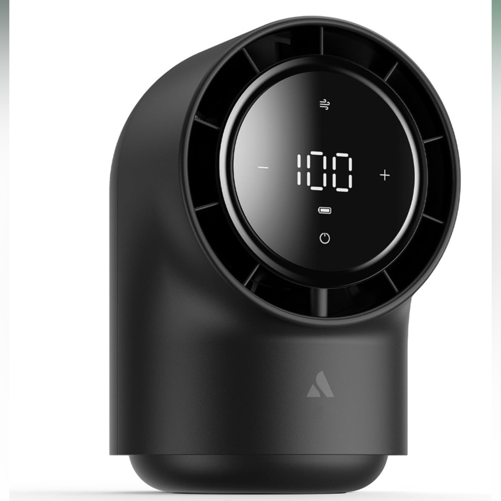 High-Speed cordless Table bedside office desk Fan brand new in box black